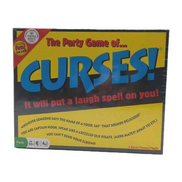 Curses! The Party Game (2001) New & Factory Sealed - Mensa Select - Picture 4 of 10
